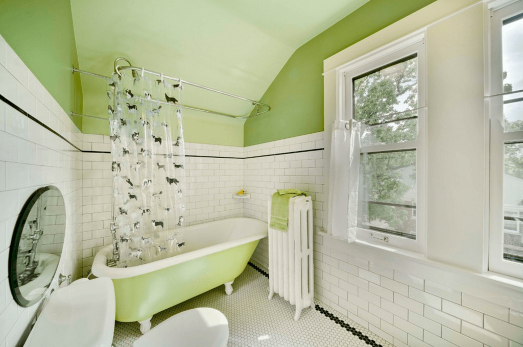 Акриловая краска для стен в ванной