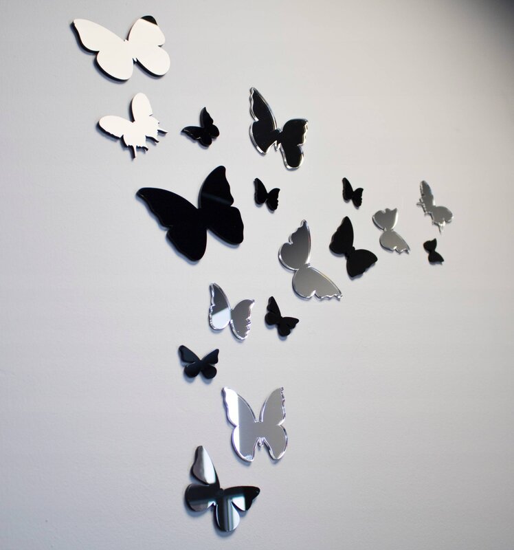 Бабочки для декора своими руками