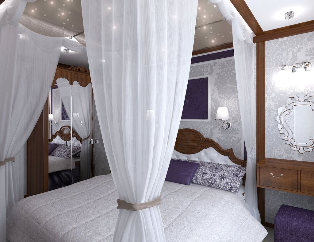 Bed canopies for the bedroom