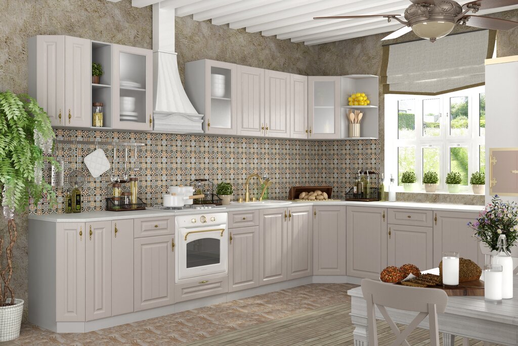 White kitchen Leroy Merlin