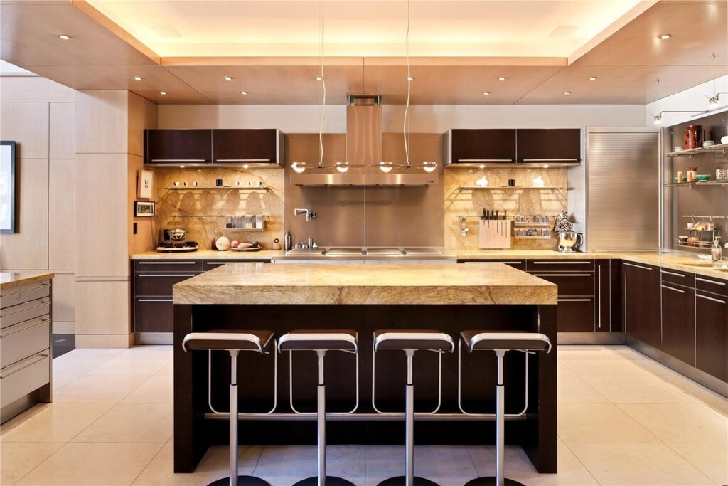 Large modern kitchens