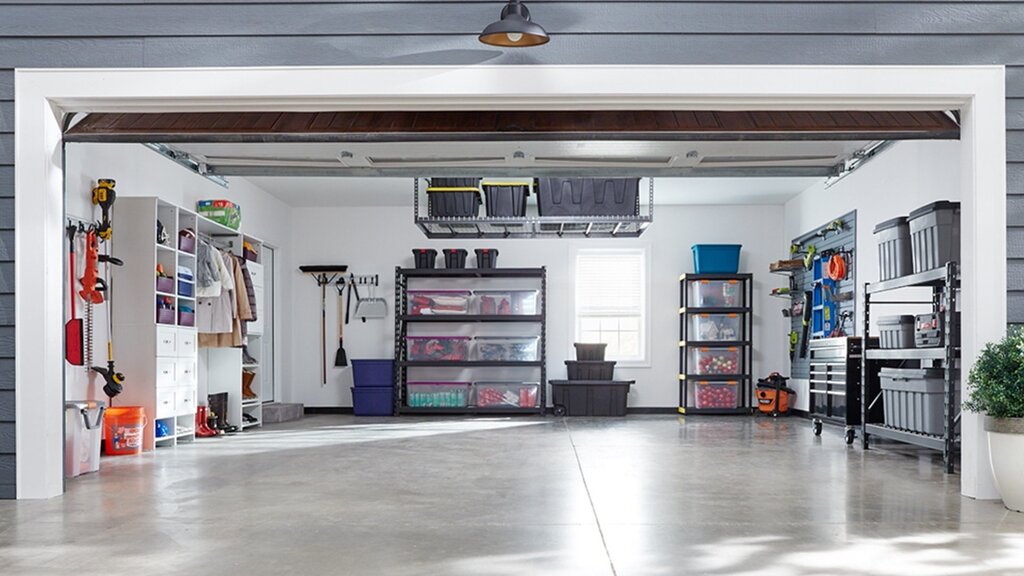 Large garage