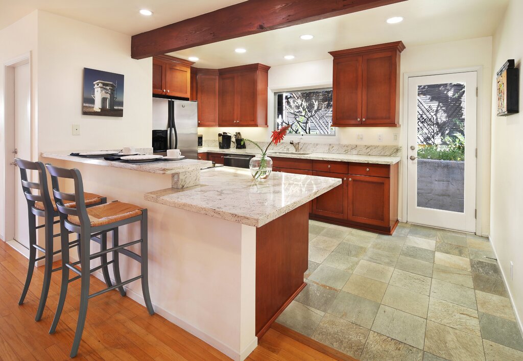 A large table for the kitchen