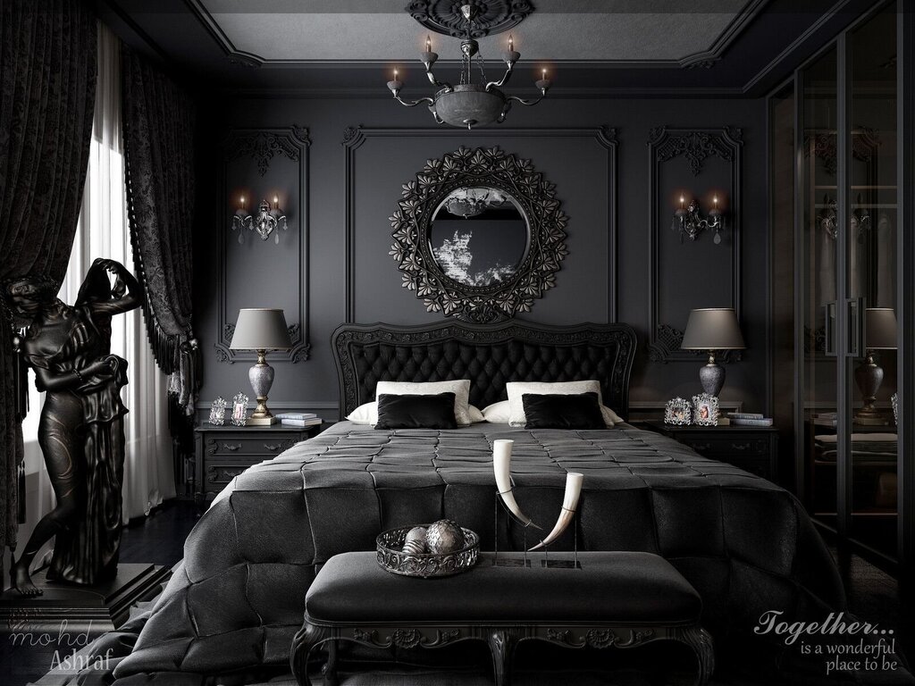 Black interior