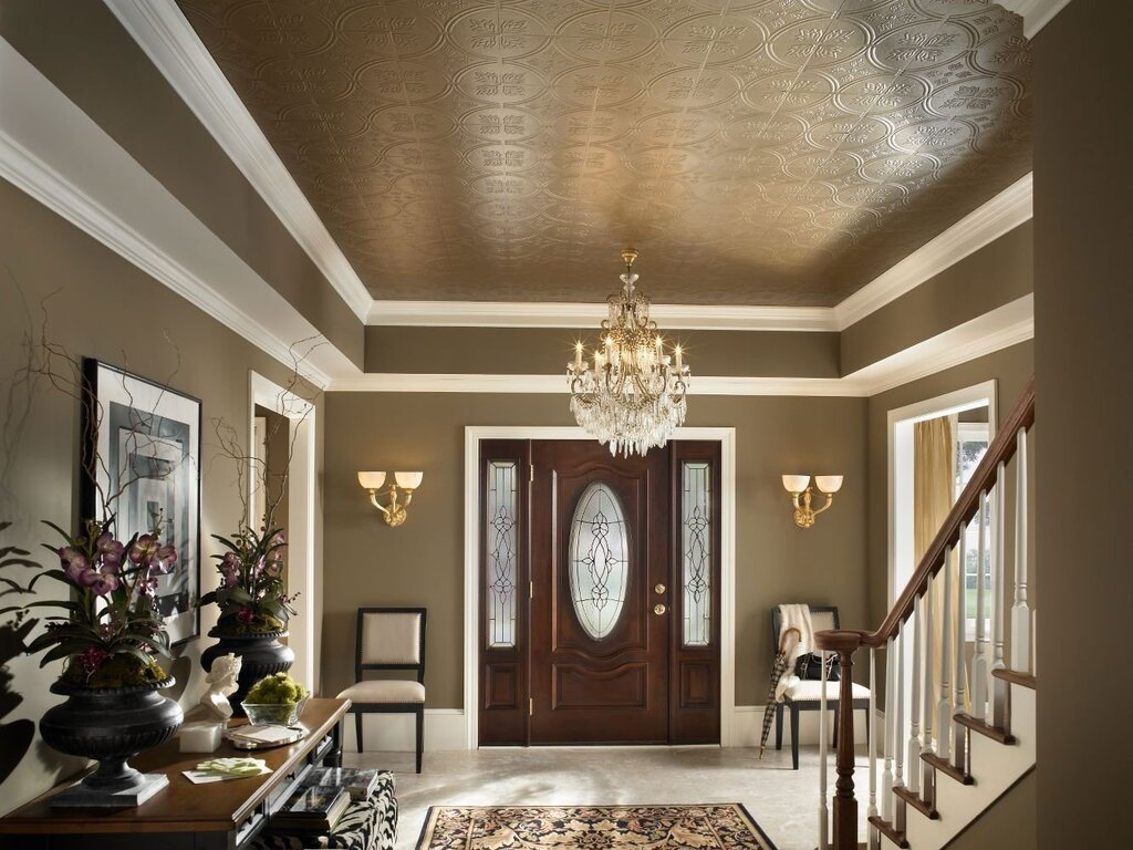 Decorative ceiling finish