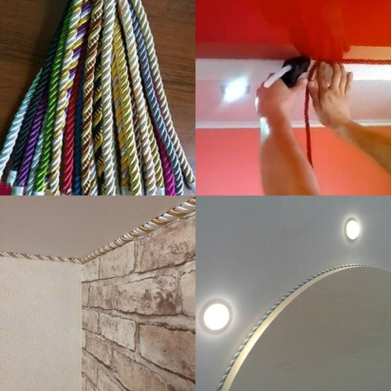 Декоративный шнур под натяжной потолок