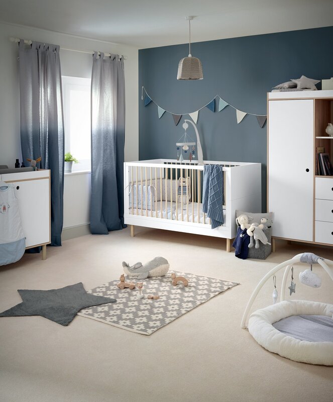 Nursery for a newborn boy