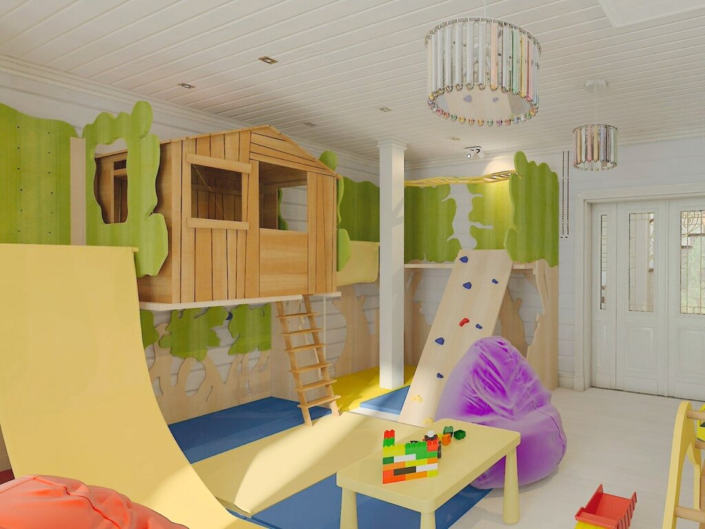 Children's playroom in the apartment