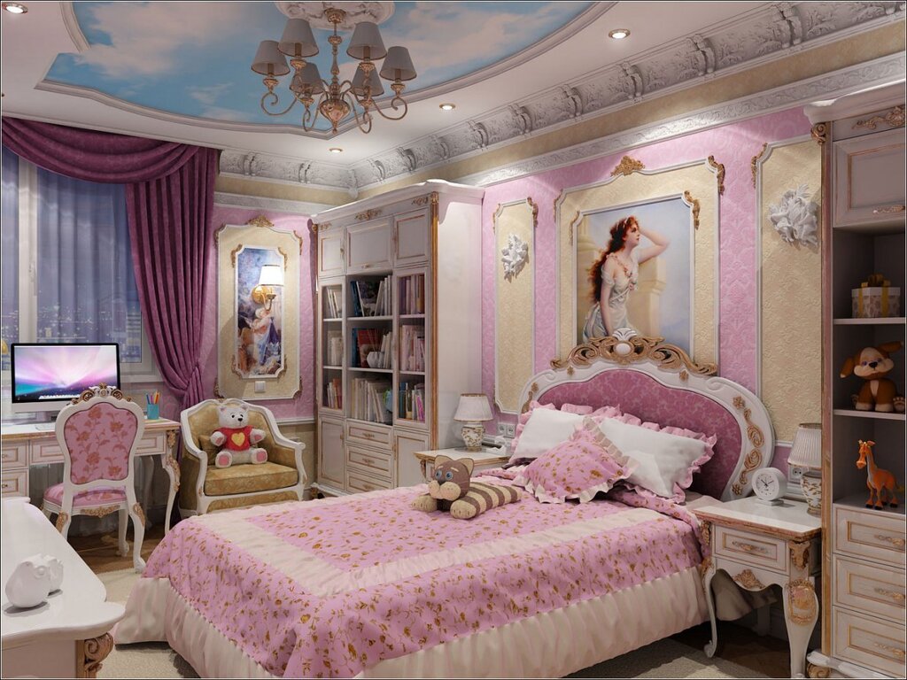 Детская комната принцессы