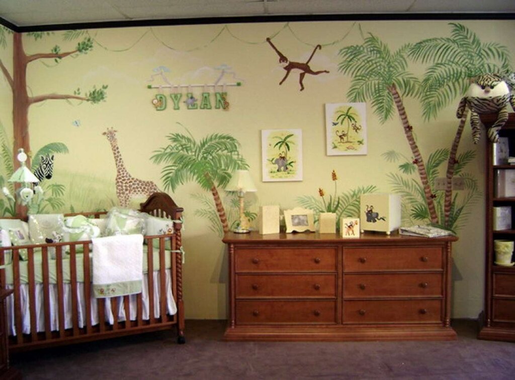 Детская комната в стиле сафари 43 фото