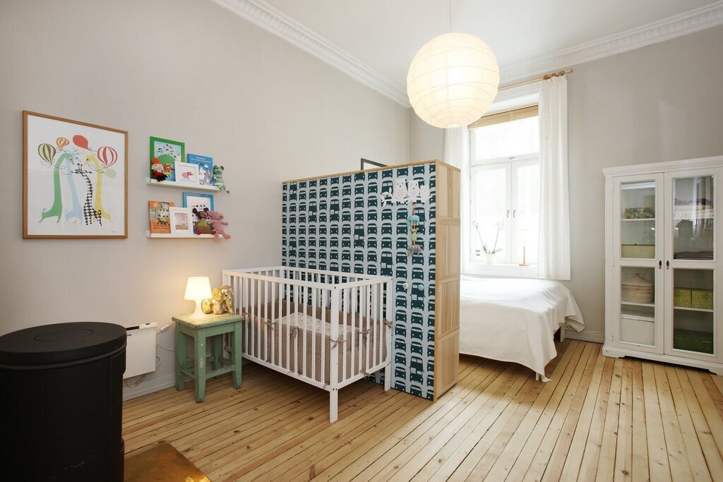 Детская кровать в однокомнатной квартире