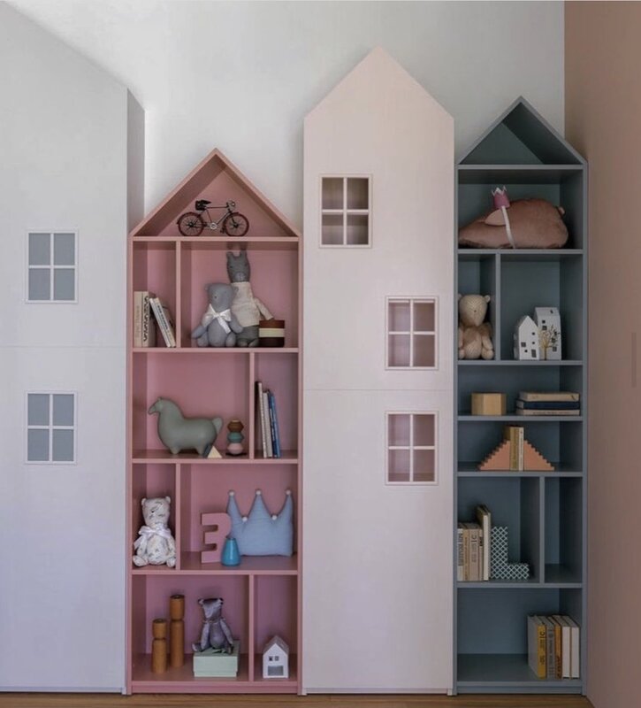 Children's shelves