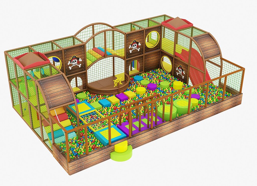 Children's play maze