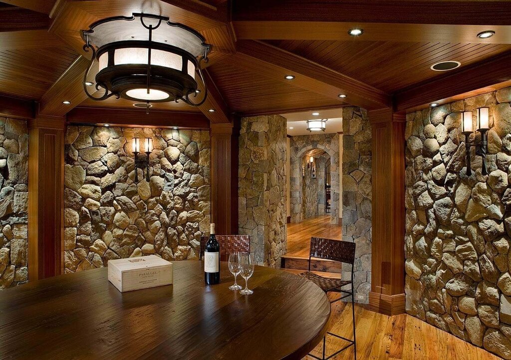 Natural stone for interior decoration