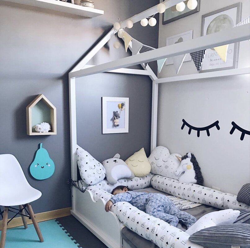 Дизайн небольшой детской комнаты