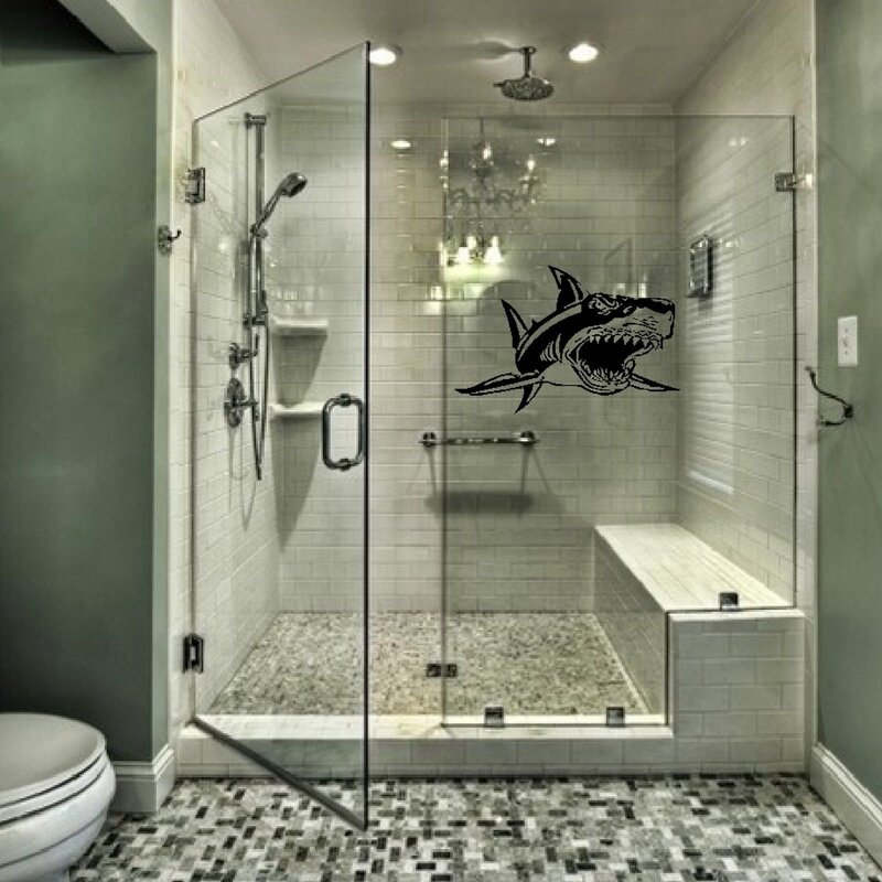 Shower cabin with bench