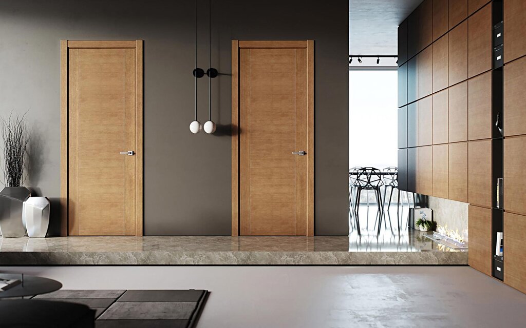 Laminate door