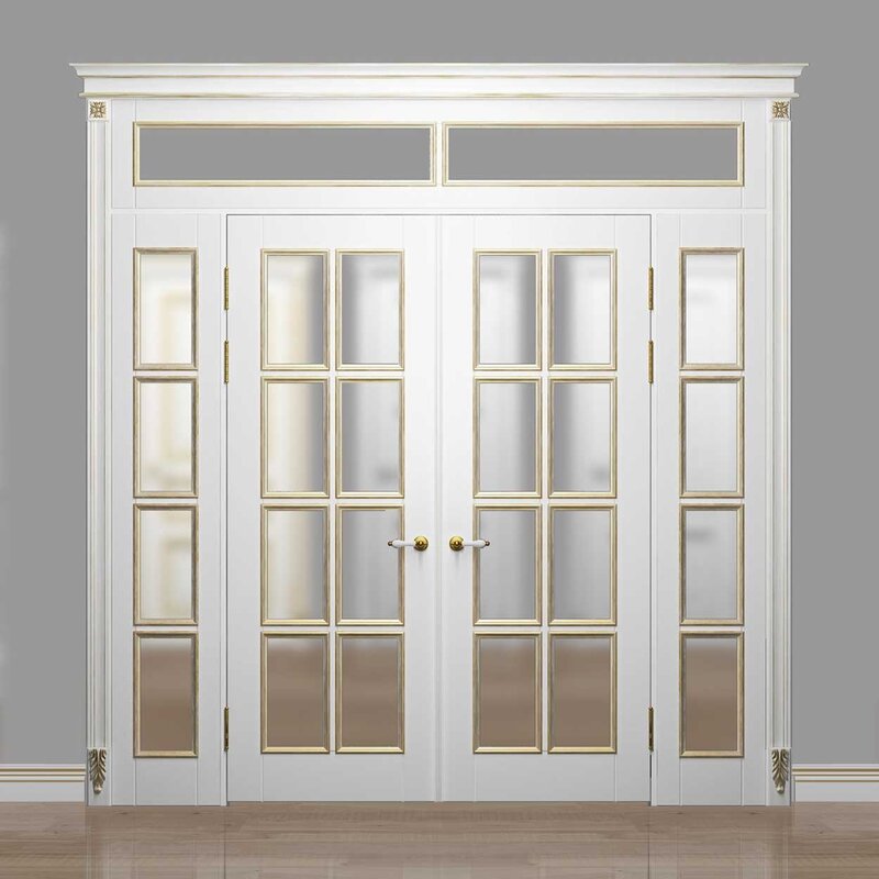 Doors Volkhovets with transom