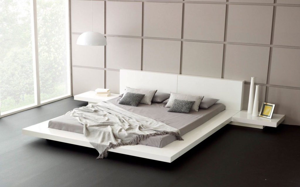 Двуспальная кровать в стиле Минимализм