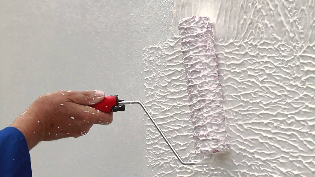 Textured wall putty