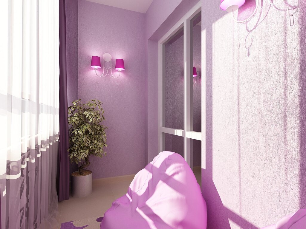 Purple corridor