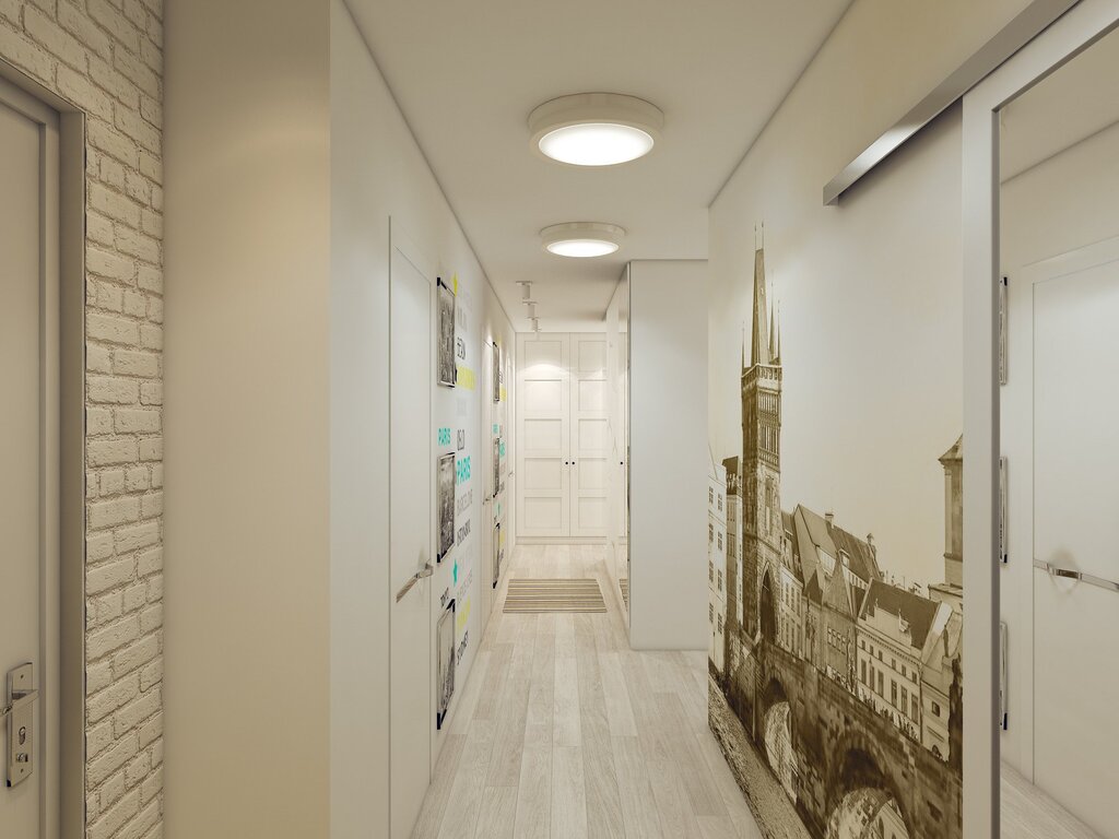 Ideas for a narrow hallway