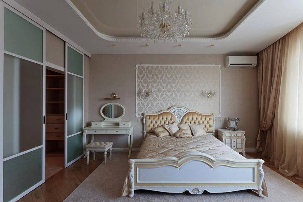 Интерьеры спален в классическом стиле