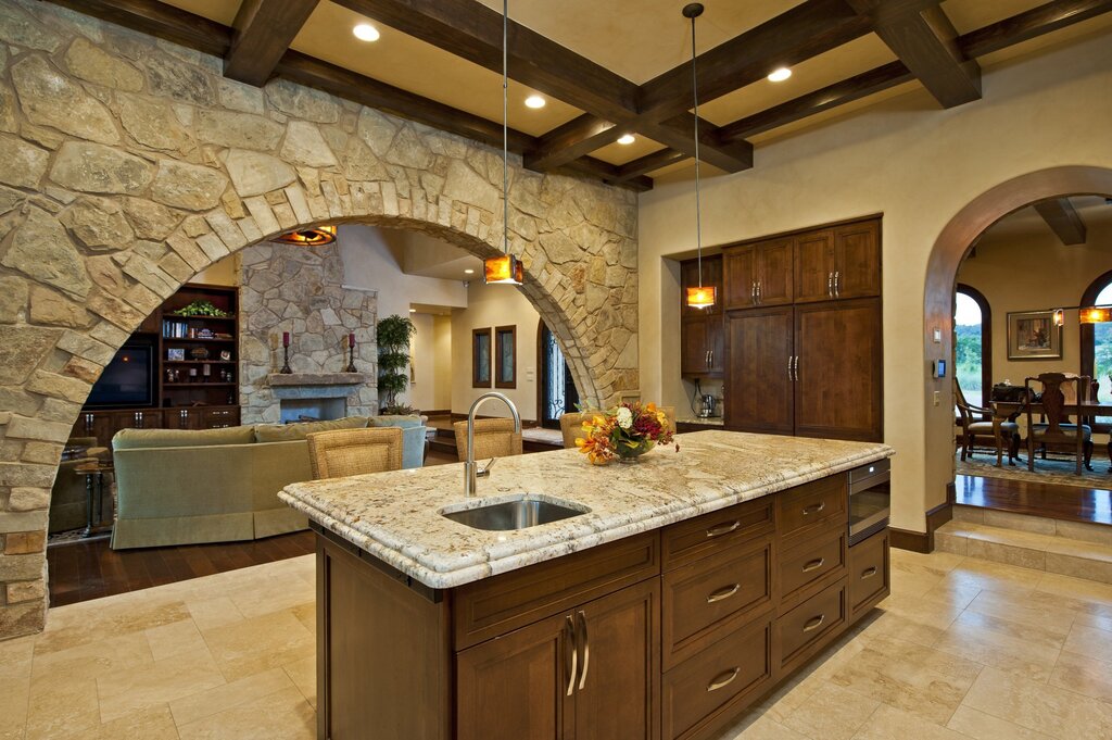 Stone kitchen