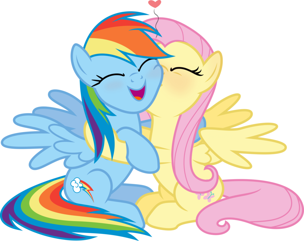 Images of Rainbow Dash and Fluttershy 40 фото