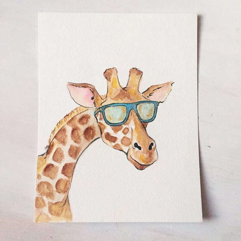 Giraffe pictures for drawing