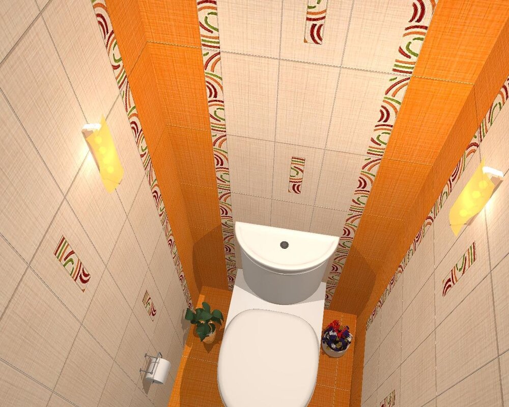 Керамическая плитка для туалета