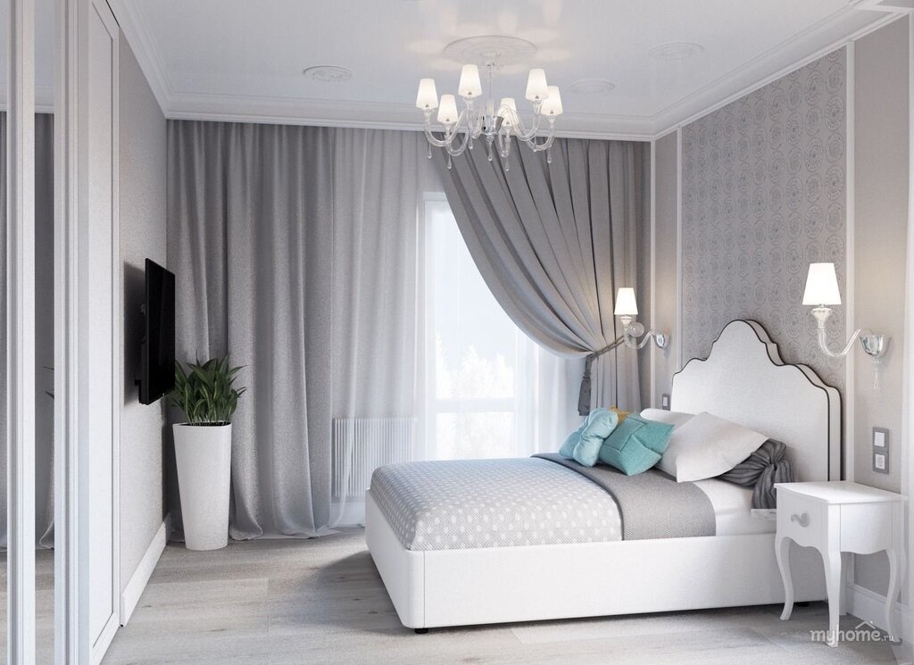 A room in a gray style