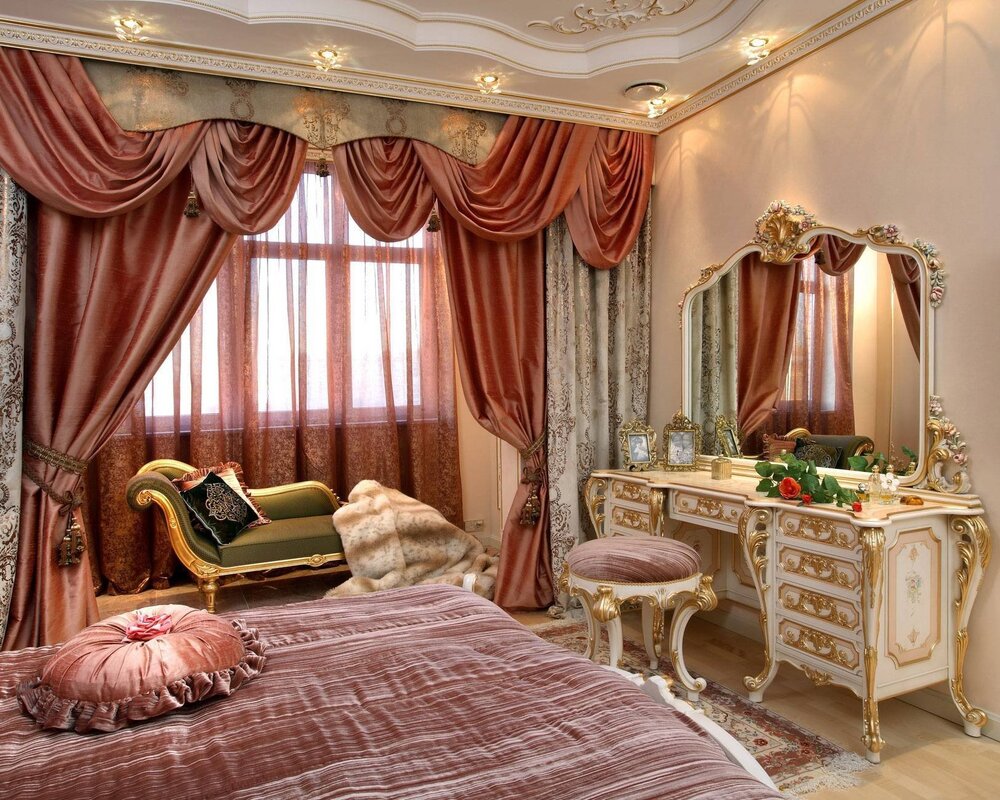 Комната в стиле рококо