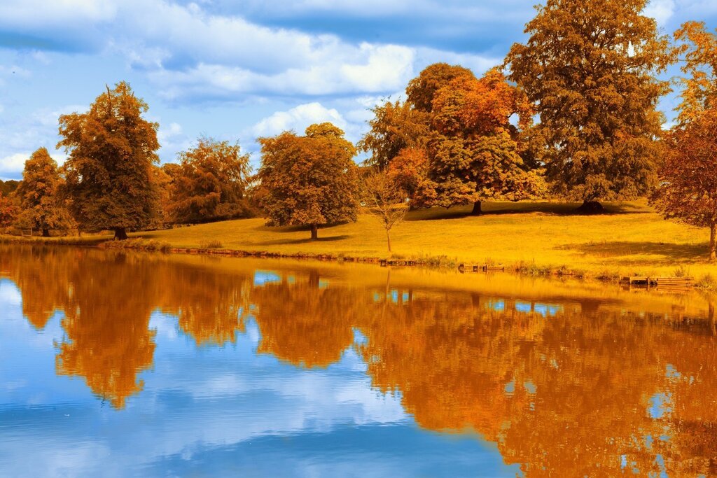 Beautiful autumn landscape pictures