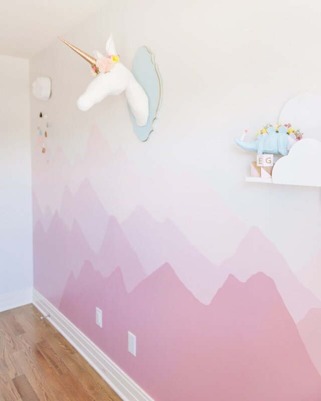 Paint for the walls in the children's room