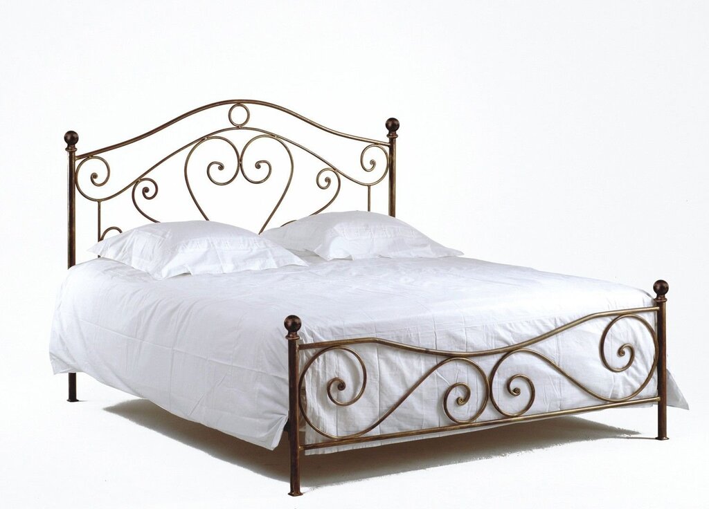 Forged double bed