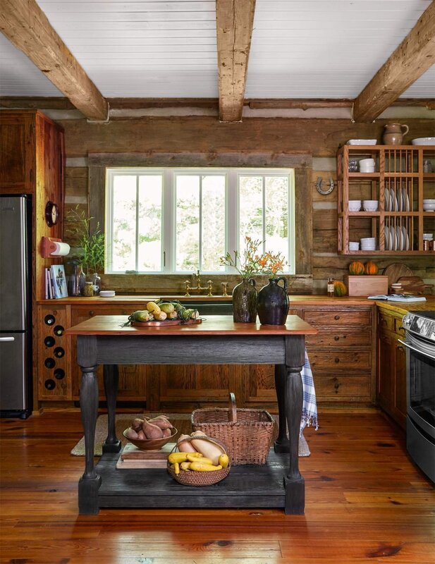 The kitchen in the village house