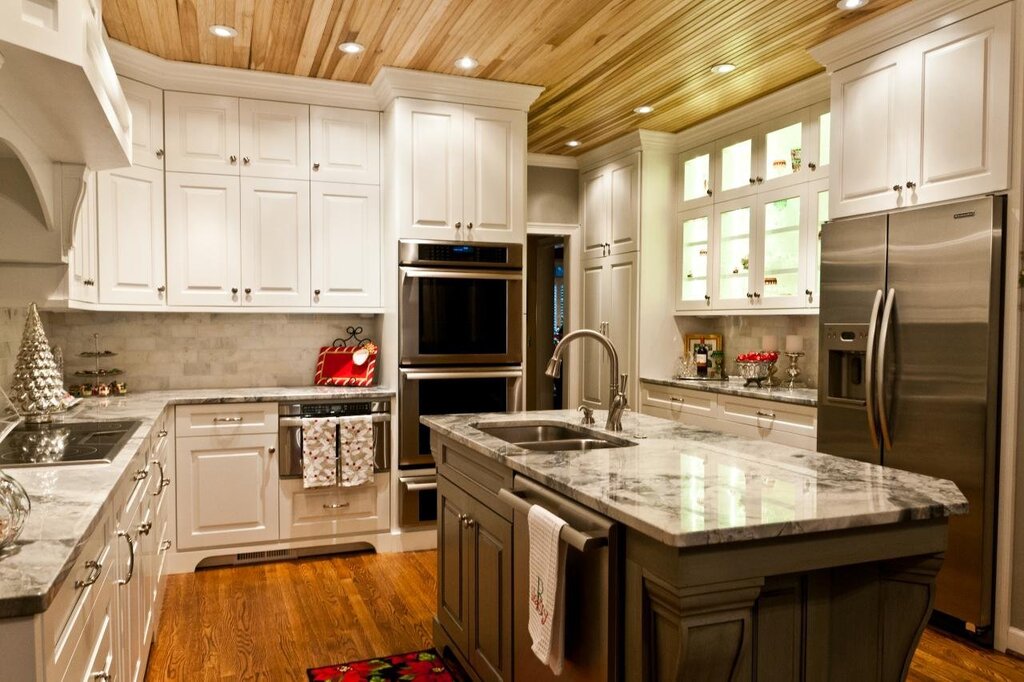 The kitchen in the country house