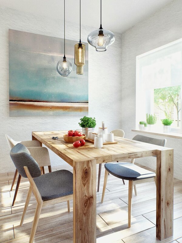 Кухонный стол в интерьере