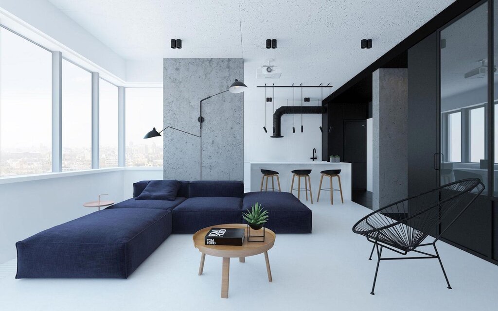 Квартира в минималистичном стиле