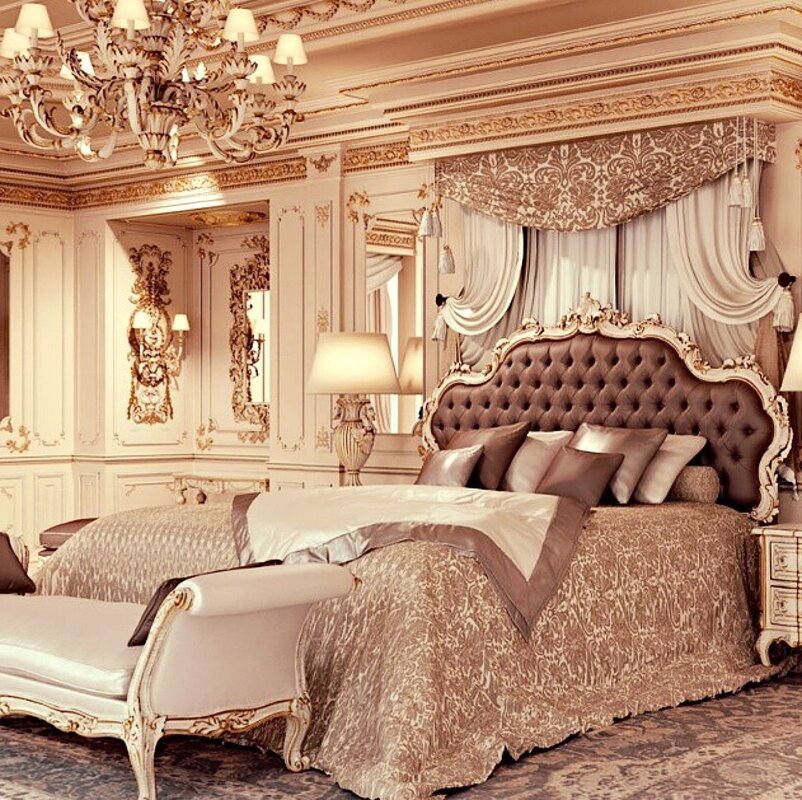 An apartment in a royal style