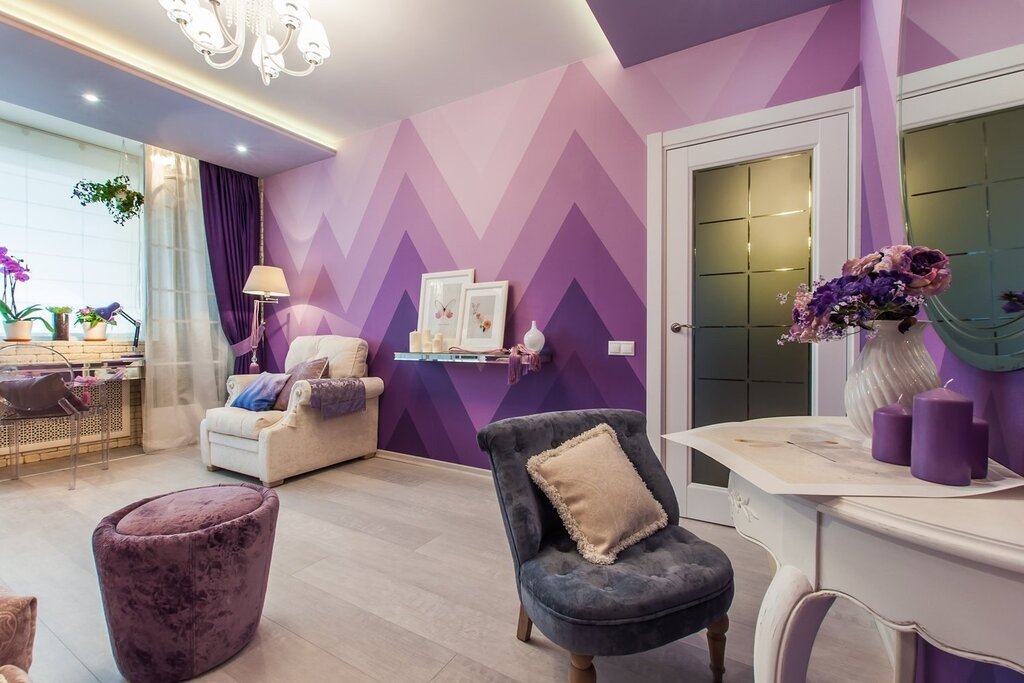 Lavender room for a girl