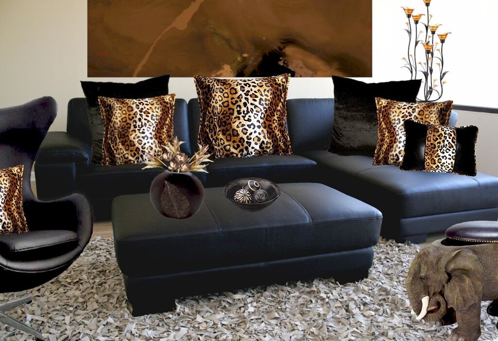 Леопардовая комната