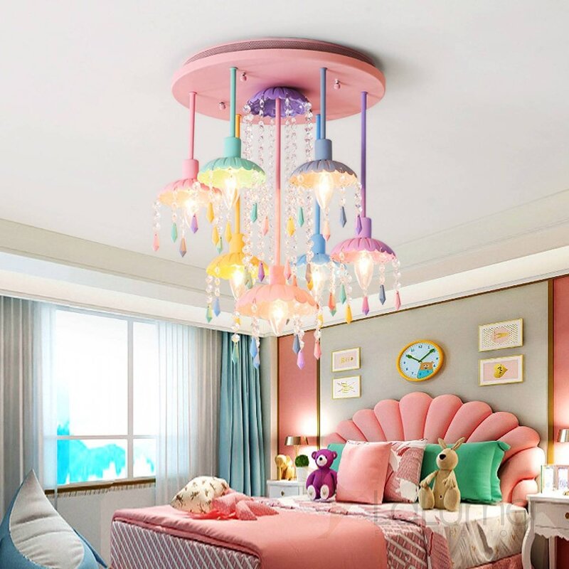 Chandelier for the children's bedroom