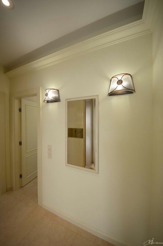 Chandeliers for the hallway and corridor