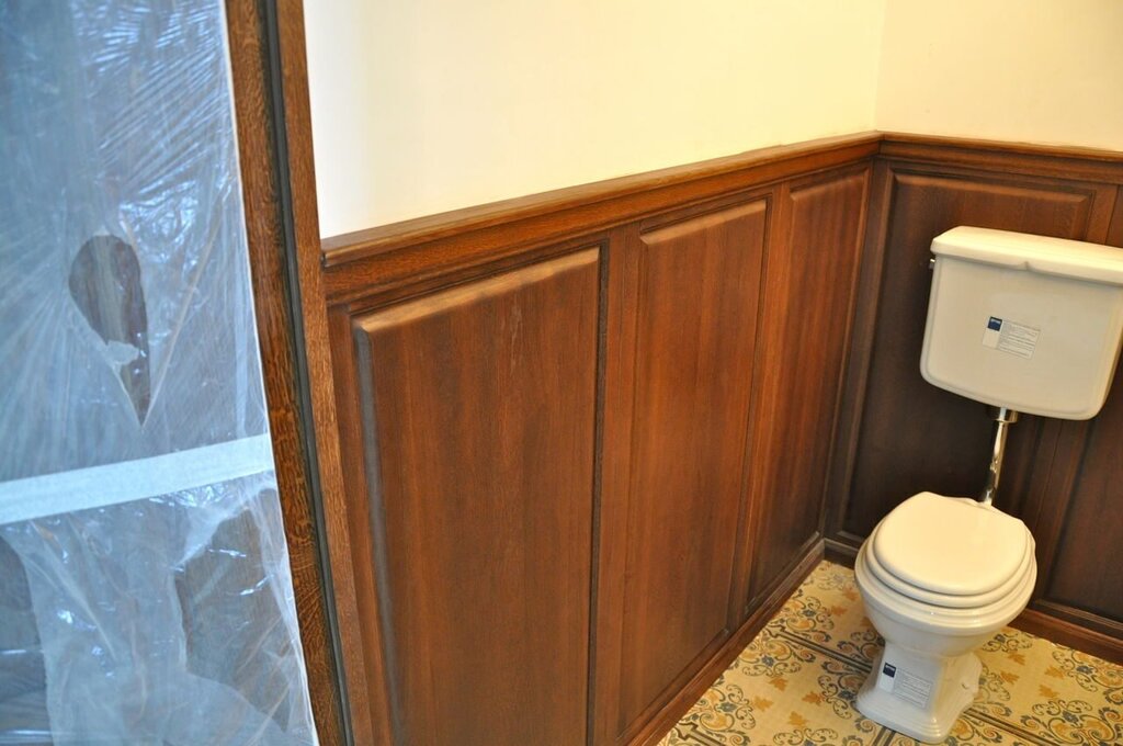 MDF panels for walls in the toilet