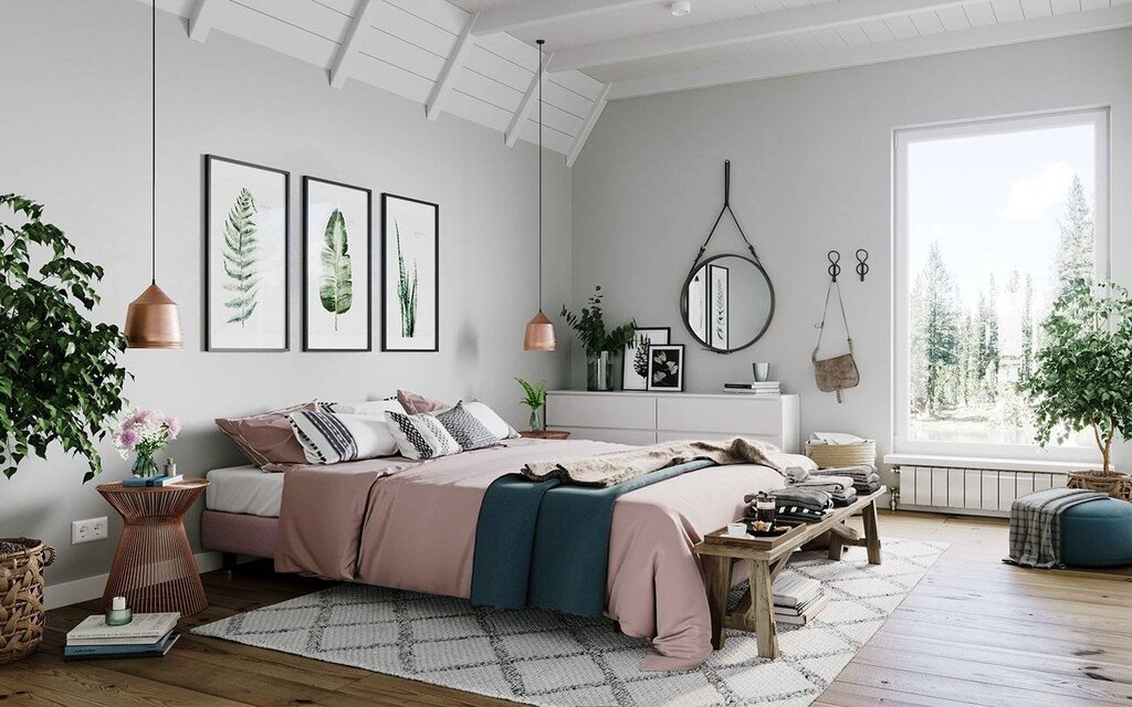 Furniture in the Scandinavian style