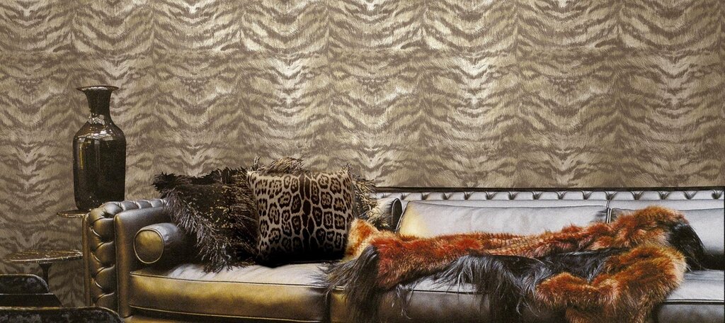 Fur wallpaper for walls