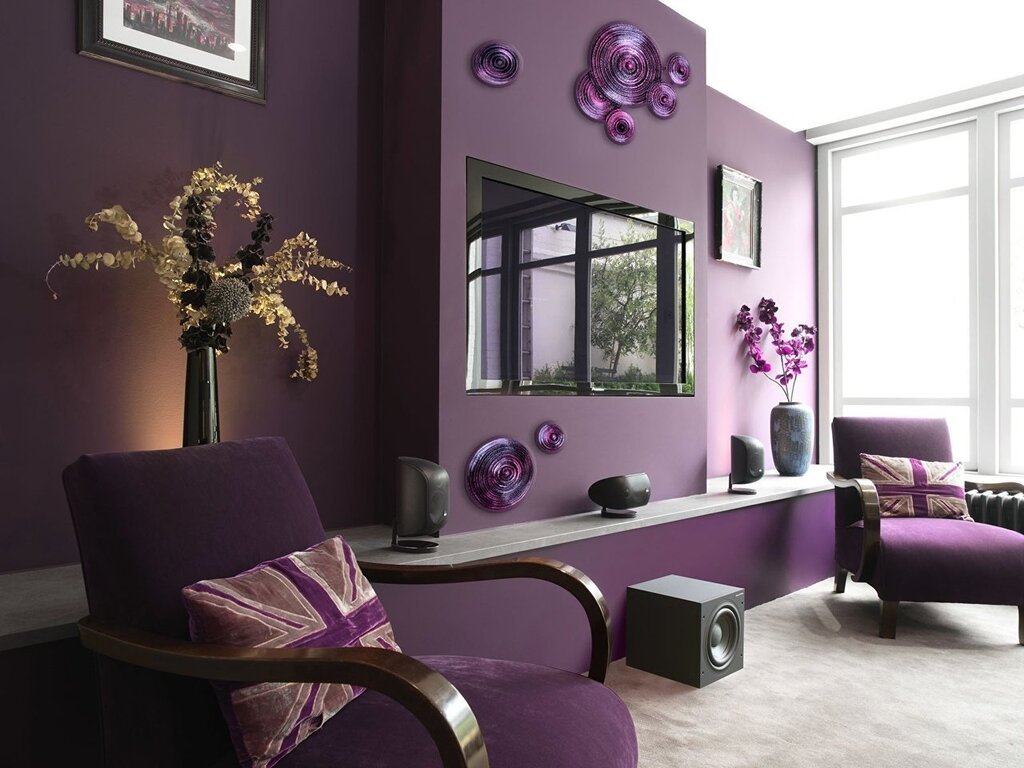 Trendy wall colors in interior design