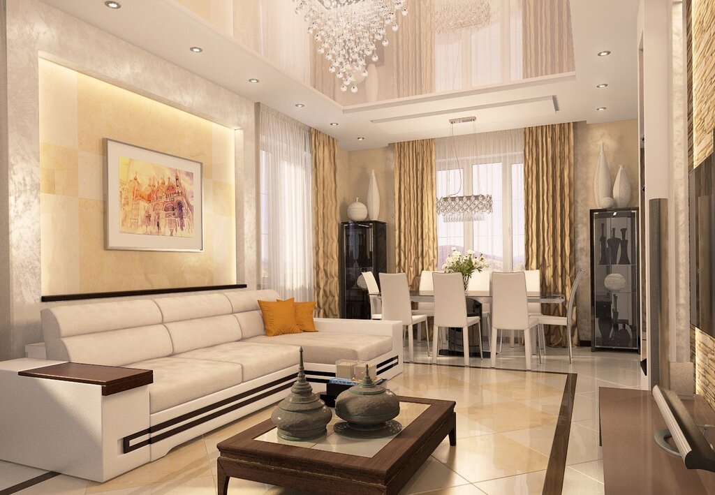 Stylish living room interior